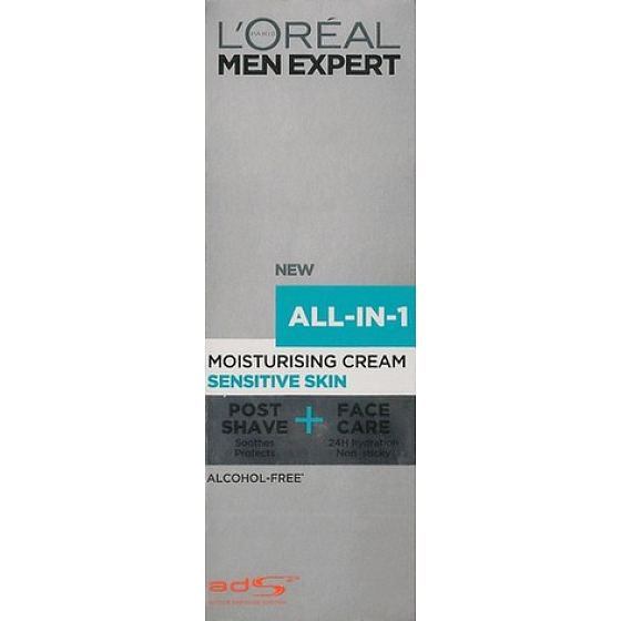 Loreal Paris Men Expert All-in-1 hydratačný krém pre citlivú pleť 75 ml