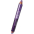 Princessa Davis Eye Double Colour očné tiene v ceruzke 011 Fialová s trblietkami 6 g