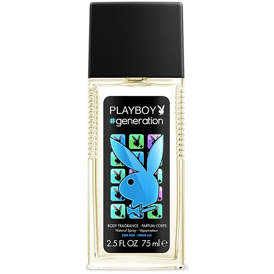 Playboy Generation for Him parfumovaný deodorant sklo pre mužov 75 ml