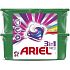 Ariel 3v1 Color gélové kapsule na farebnú bielizeň chráni a oživujú farby 2 x 32 kusov