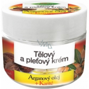 Bion Cosmetics Arganový olej & Karité telový a pleťový krém pre všetky typy pokožky 260 ml