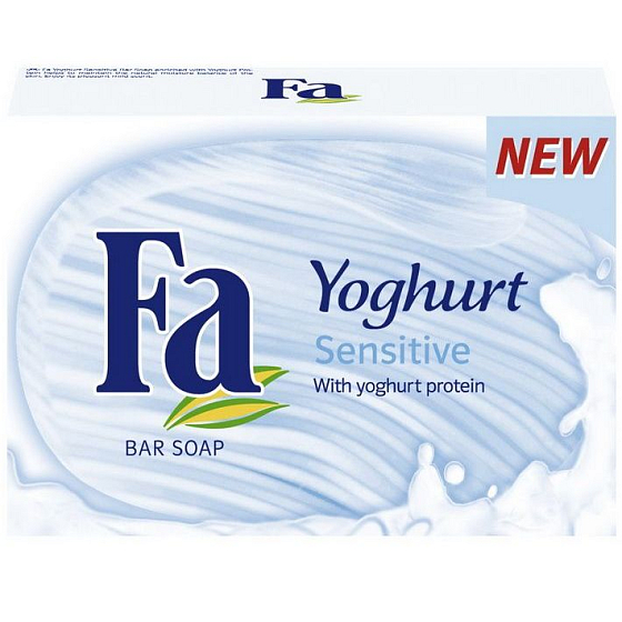 Fa joghurt Sensitive tuhé toaletné mydlo 100 g