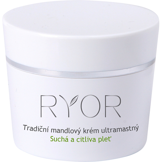 RYOR tradičný mandľový krém ultramastný, 50 ml