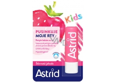 Astrid Kids Šťavnatá jahoda ošetrujúce balzam na pery 4,8 g