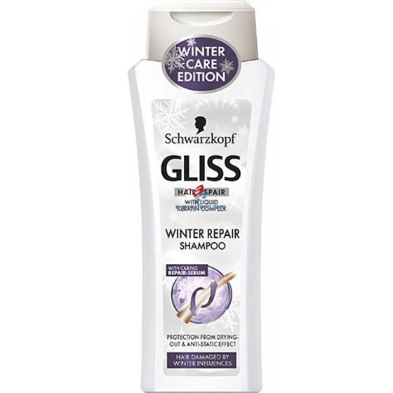 Gliss Kur Winter Repair šampón na vlasy 250 ml