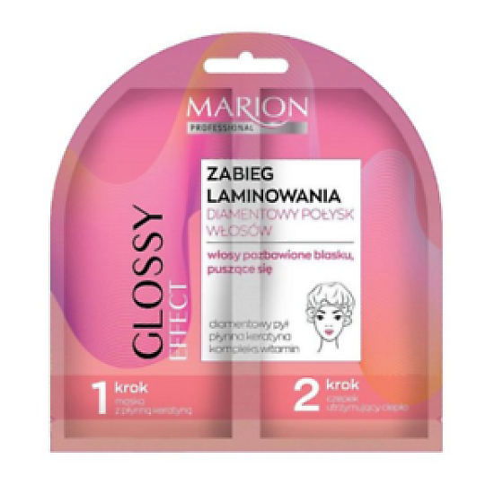 Marion Laminating mask laminovacia maska na vlasy pre diamantový lesk 2 x 10 ml