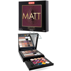 Pupa Pupart M Matt Make-up kazeta pre líčenie očí, pier a tváre 001 Velvet Mood 22 g