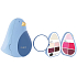 Pupa Bird 2 Make-up kazeta pre líčenie tváre, očí a pier 013 10,7 g