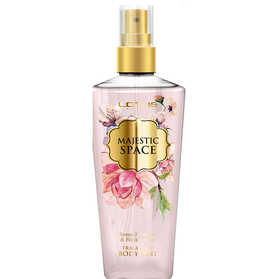 Lotus Parfums Majestic Space Sensual Jasmine & Honeysuckle telová parfumová voda, hmla 210 ml