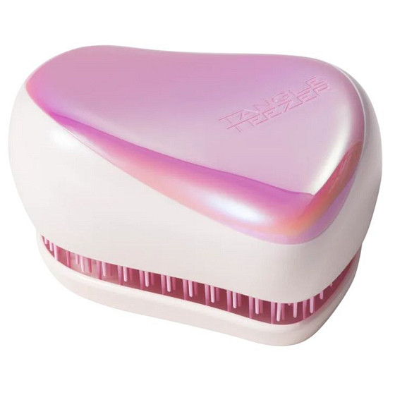 Tangle Teezer Compact Profesionálna kompaktná kefa na vlasy Holographic dúhovo ružový