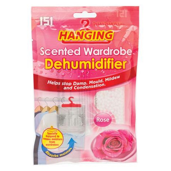 151 Hanging Ruže Odstraňovač vlhkosti do šatníka s vôňou 180 g