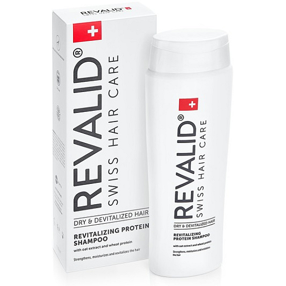 Revalid Posilňujúci proteínový šampón na suché a poškodené vlasy 250 ml