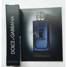 Dolce & Gabbana K by Dolce & Gabbana Eau de Parfum toaletná voda pre mužov 0,8 ml s rozprašovačom, vialka