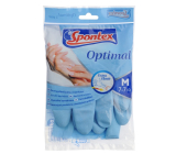 Spontex Optimal Rukavice gumené veľkosť M 1 pár