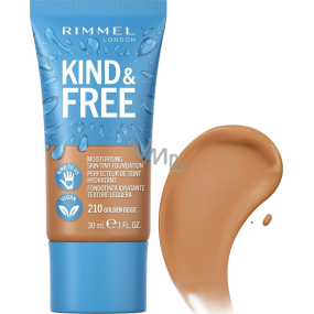 Rimmel London Kind & Free Hydratačný make-up 210 Golden Beige 30 ml