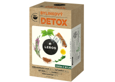 Leros Herbal Detox bylinný čaj na detoxikáciu organizmu 20 x 1,5 g