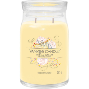 Yankee Candle Vanilla Cupcake - Vonná sviečka Vanilla Cupcake Signature veľké sklo 2 knôty 567 g
