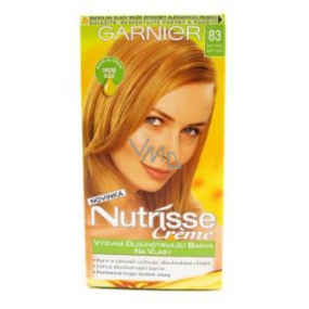Garnier Nutrisse Créme farba na vlasy odtieň 83 zlatý trblietanie blond svetlo zlatá