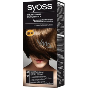 Syoss Professional farba na vlasy 4 - 6 medovo hnedý
