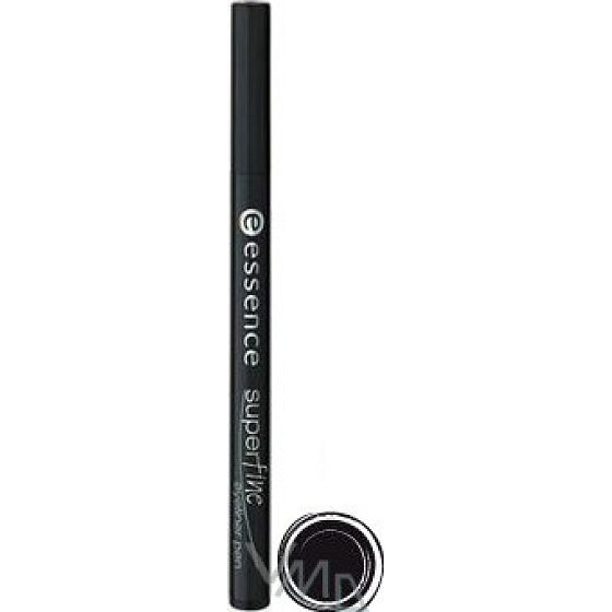 Essence Super Fine Eyeliner Pen pero na očné linky odtieň čierna 1 ml