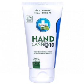 Annabis Handcann Q10 konopný regeneračný krém na ruky na suchú a popraskanú pokožku 75 ml