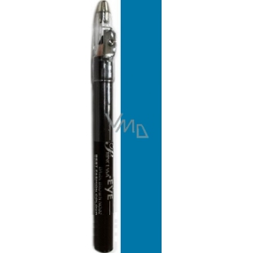 Princessa Fashion Best Colour vodeodolná tieňovacie ceruzka na oči 14 Ice Blue s trblietkami 3,5 g