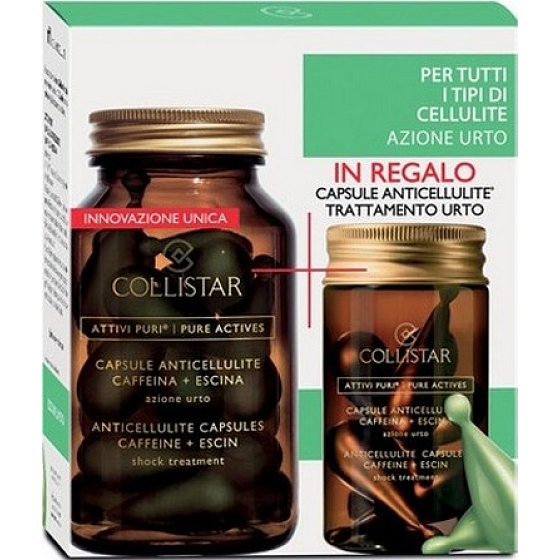 Collistar Pure Actives Anticellulite kapsule proti celulitíde 21 x 4 ml