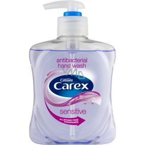 Carex Sensitive antibakteriálne tekuté mydlo pre citlivú pokožku 250 ml