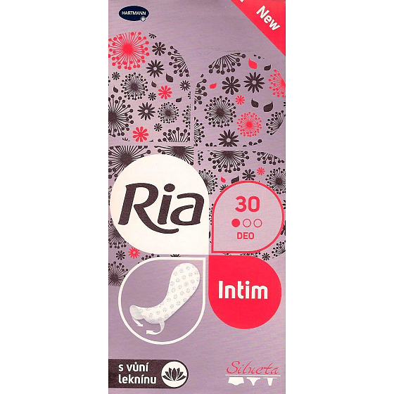 Ria Intim Deo extra tenké hygienické slipové intímne vložky 30 kusov