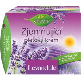 Bion Cosmetics Levanduľa zjemňujúci pleťový krém pre všetky typy pleti 51 ml