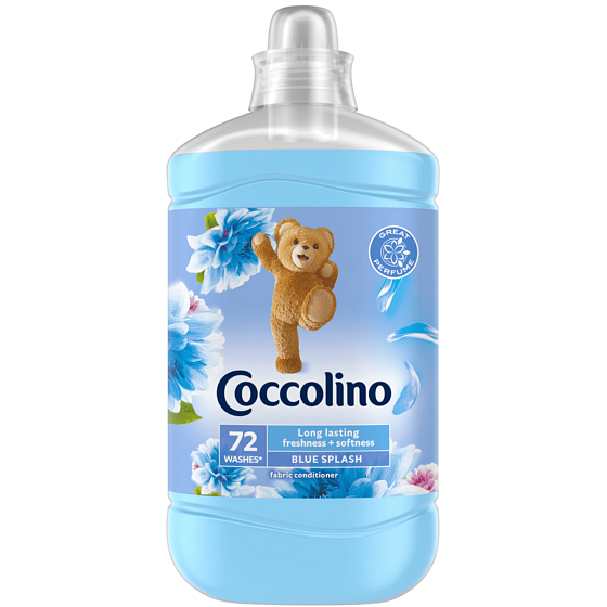 Coccolino Blue Splash koncentrovaná aviváž 72 dávok 1,8 l