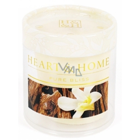 Heart & Home Santalové drevo a vanilka Sójová vonná sviečka bez obalu horí až 15 hodín 53 g