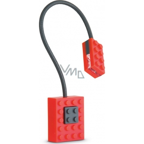 If Block Light Lego Lampička na knihu Červená 32 x 20 x 220 mm