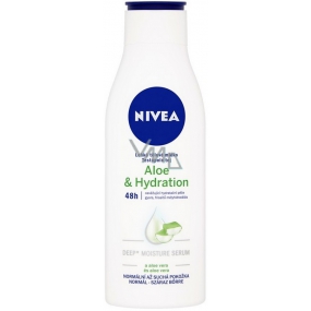 Nivea Aloe & Hydration 48h ľahké telové mlieko 250 ml