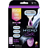 Wilkinson Hydro Silk holiaci strojček 5 čepieľkami pre ženy + náhradné hlavice 3 kusy, kozmetická sada