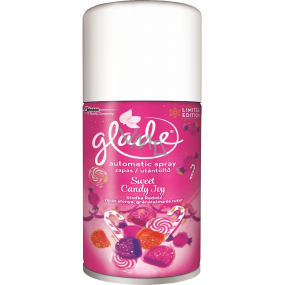 Glade Sweet Candy Joy automatický osviežovač vzduchu náhradná náplň 269 ml