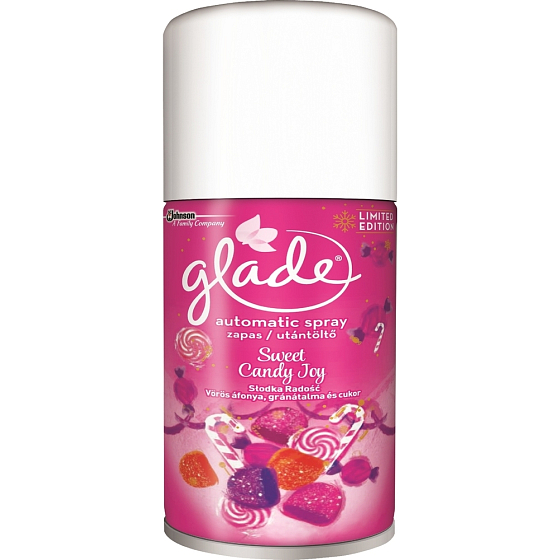 Glade Sweet Candy Joy automatický osviežovač vzduchu náhradná náplň 269 ml