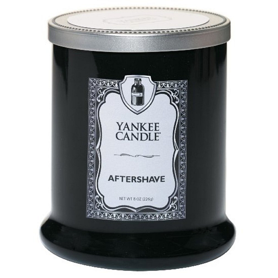 Yankee Candle Barbershop Aftershave Tumbler - Vôňa po holení vonná sviečka 226 g