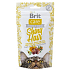 Brit Care Cat Snack Shiny Hair Losos pochúťka polomäkké doplnkové krmivo pre mačky 50 g