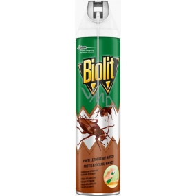 Biolit Lezúci hmyz odpudzovač hmyzu v spreji s aplikátorom pre presnú aplikáciu, zahubí šváby a mravce počas niekoľkých sekúnd 400 ml
