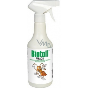 Biotoll Faracid mikrokapsulovaný kontaktné insekticíd proti mravcom rozprašovač 200 ml