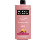 Authentic Toya Aroma Cranberries & Nectarine tekuté mydlo náhradná náplň 600 ml