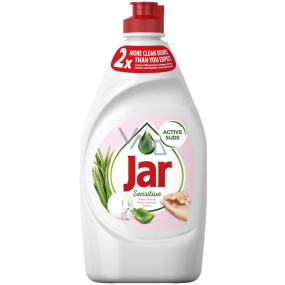 Jar Sensitive Aloe Vera & Pink Jasmine Scent Prostriedok na ručné umývanie riadu 450 ml