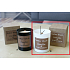 Lima Natur Wick Black & White Vanilka a škorica Aróma sviečka drevený knôt biela 175 g 1 kus
