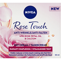 Nivea Rose Touch denný krém proti vráskam 50 ml