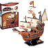 CubicFun Puzzle 3D Santa Maria 113 dielikov, odporúčaný vek 10+
