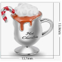 Prívesok zo striebra 925 Hot Chocolate - Užite si chladné dni, korálik na náramku Vianoce