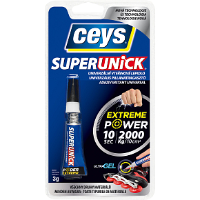 Ceys Superceys Unick gel univerzálne okamžité lepidlo 3 g Ceys Superceys Unick gel univerzálne okamžité lepidlo 3 g