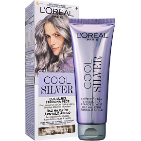 L'Oréal Cool Silver farba na vlasy Oslnivá strieborná