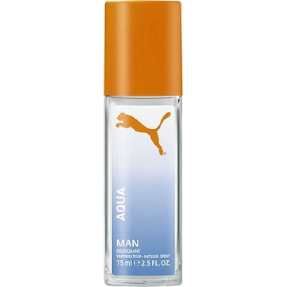 Puma Aqua Man parfumovaný deodorant sklo pre mužov 75 ml